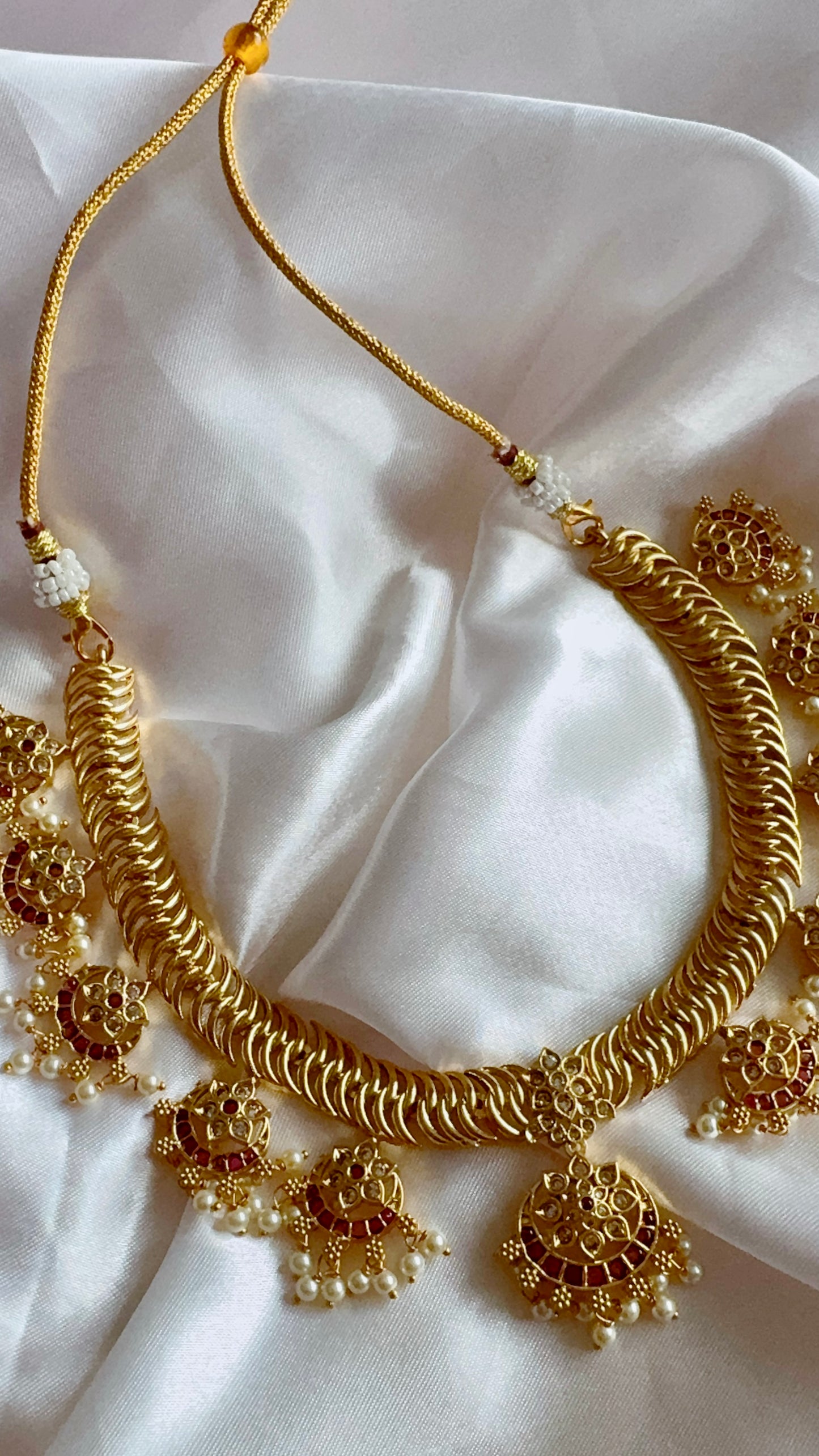 Traditional neckwear  and earrings