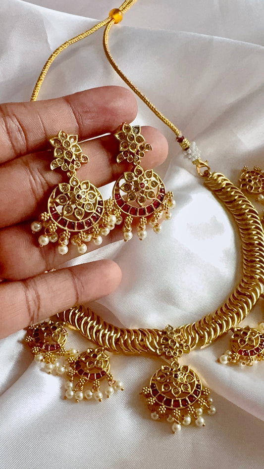 Traditional neckwear  and earrings
