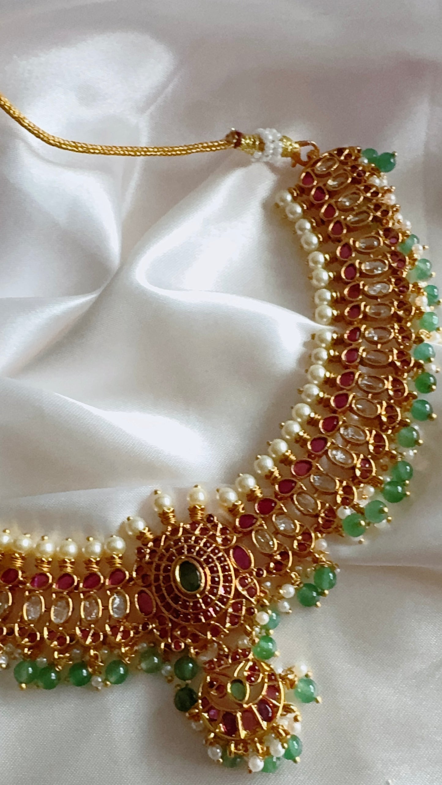 Traditional neckwear  and earrings