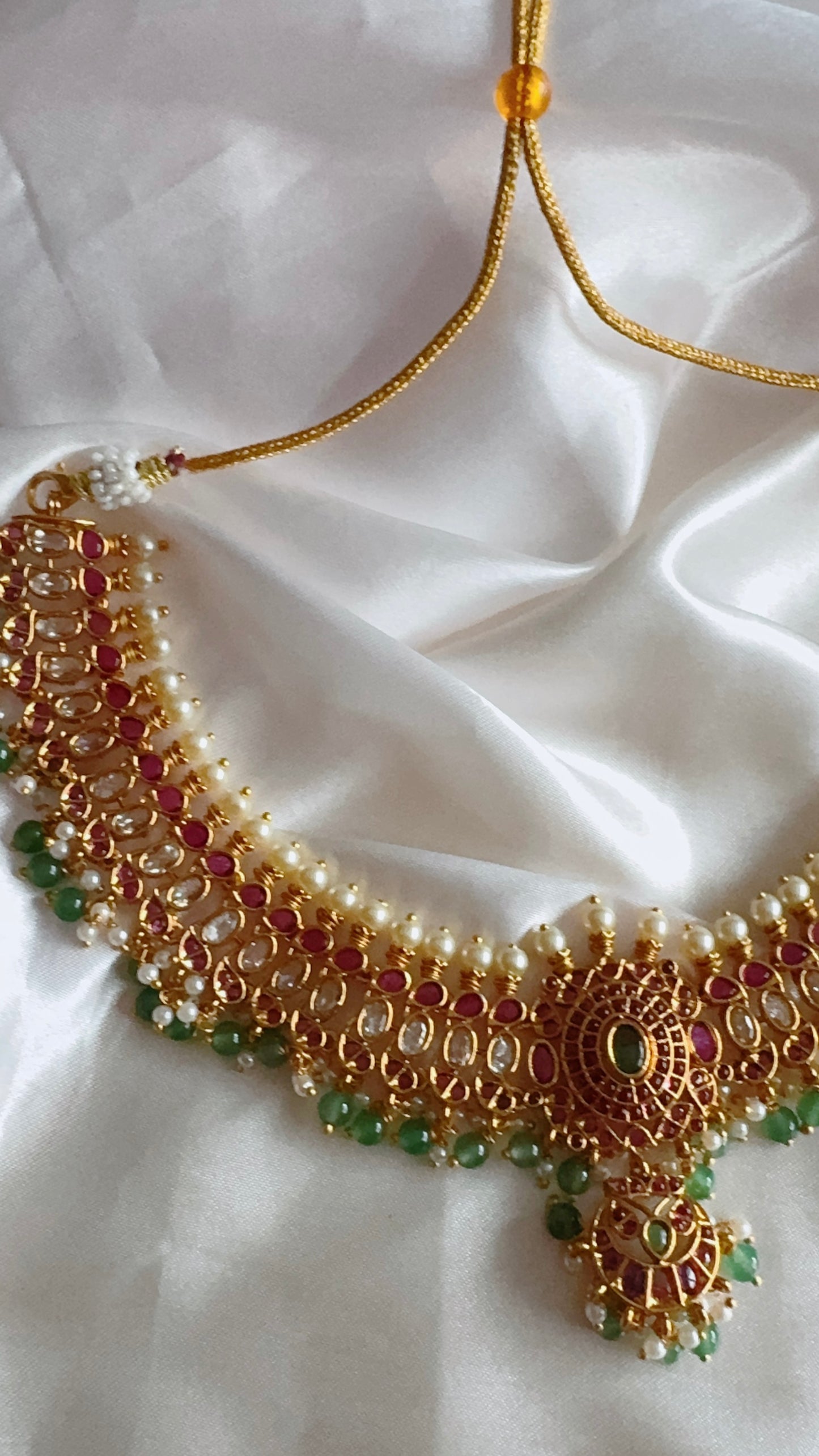Traditional neckwear  and earrings