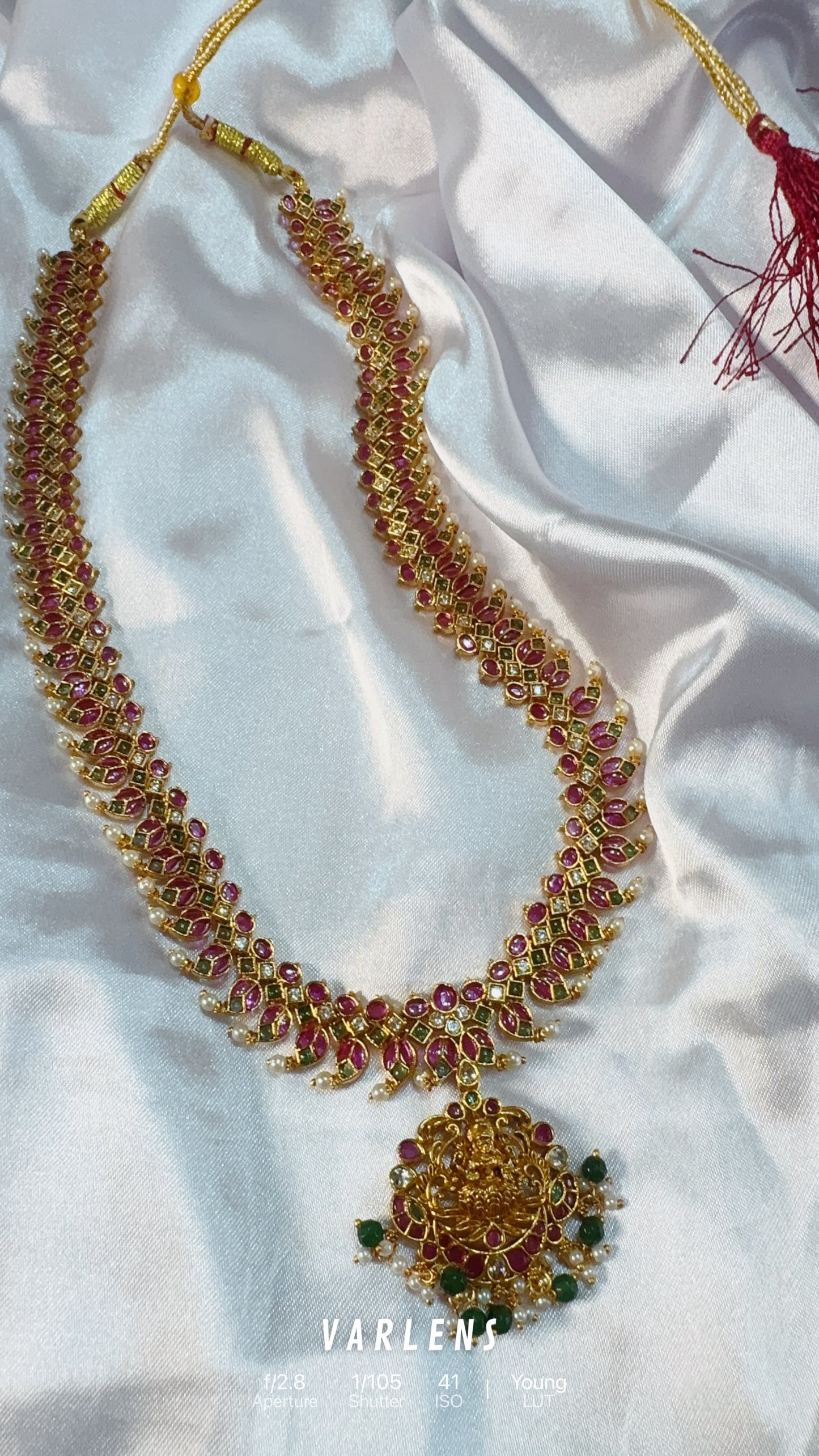 Traditional neckwear and earrings