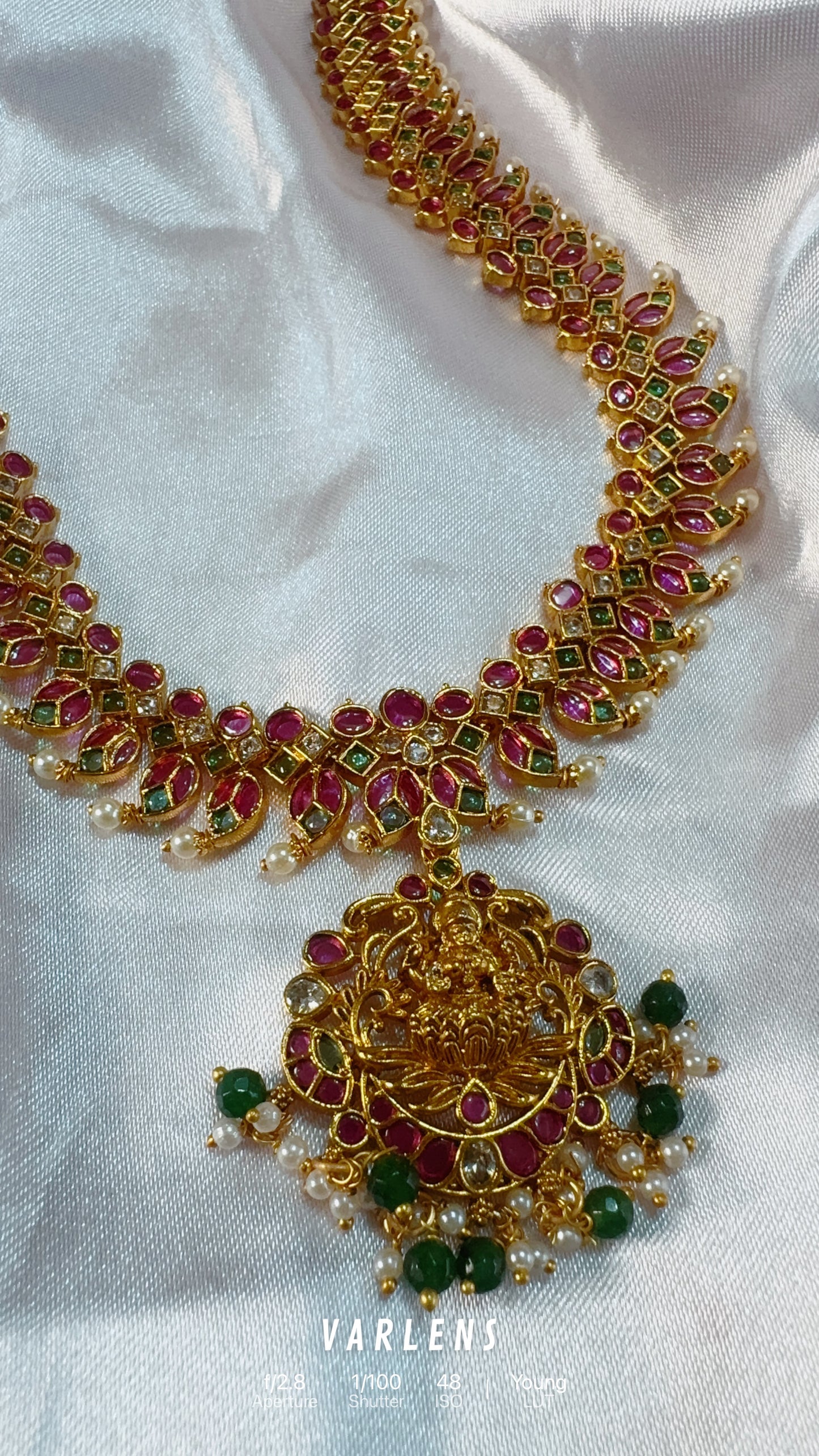 Traditional neckwear and earrings