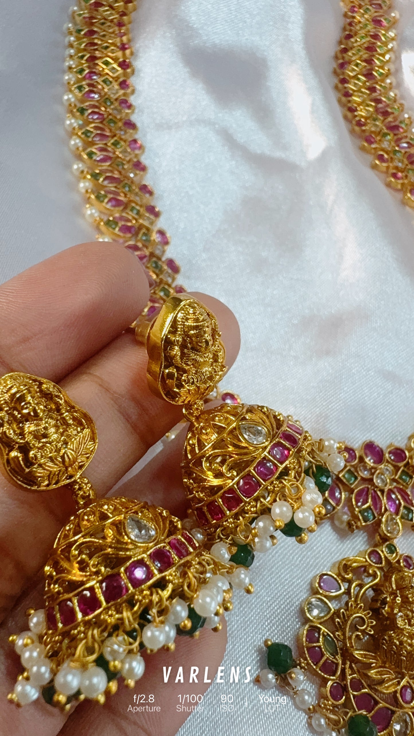 Traditional neckwear and earrings