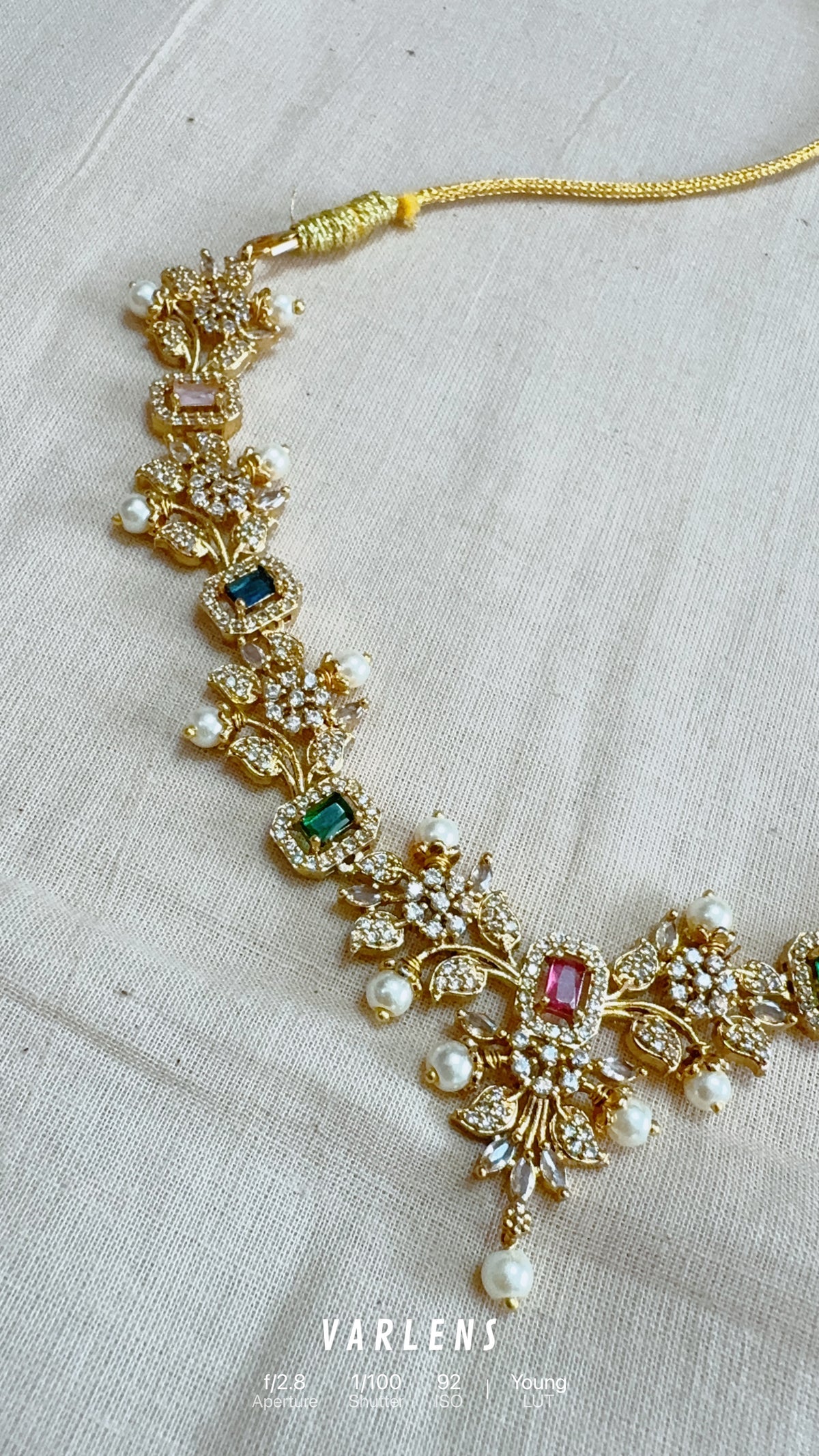 Traditional neckwear and earrings