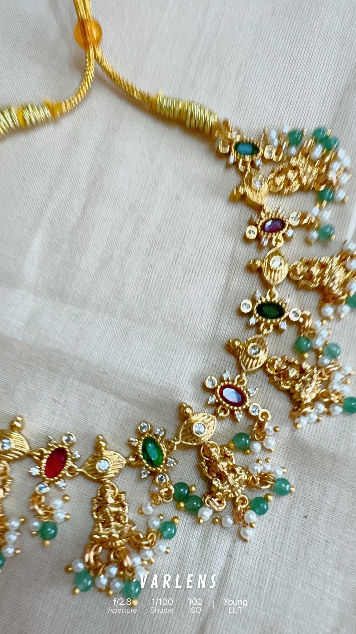 Traditional neckwear and earrings