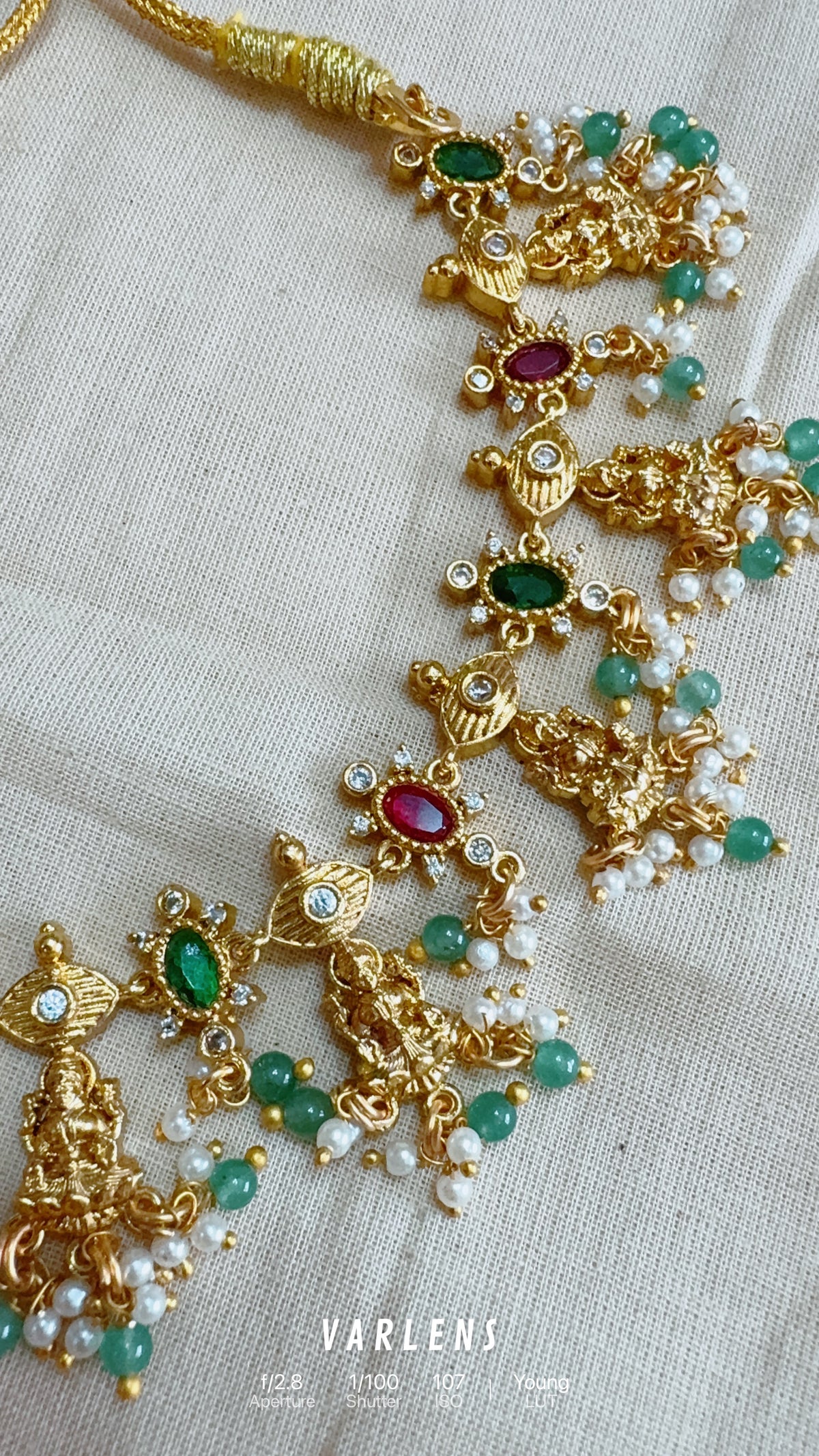 Traditional neckwear and earrings