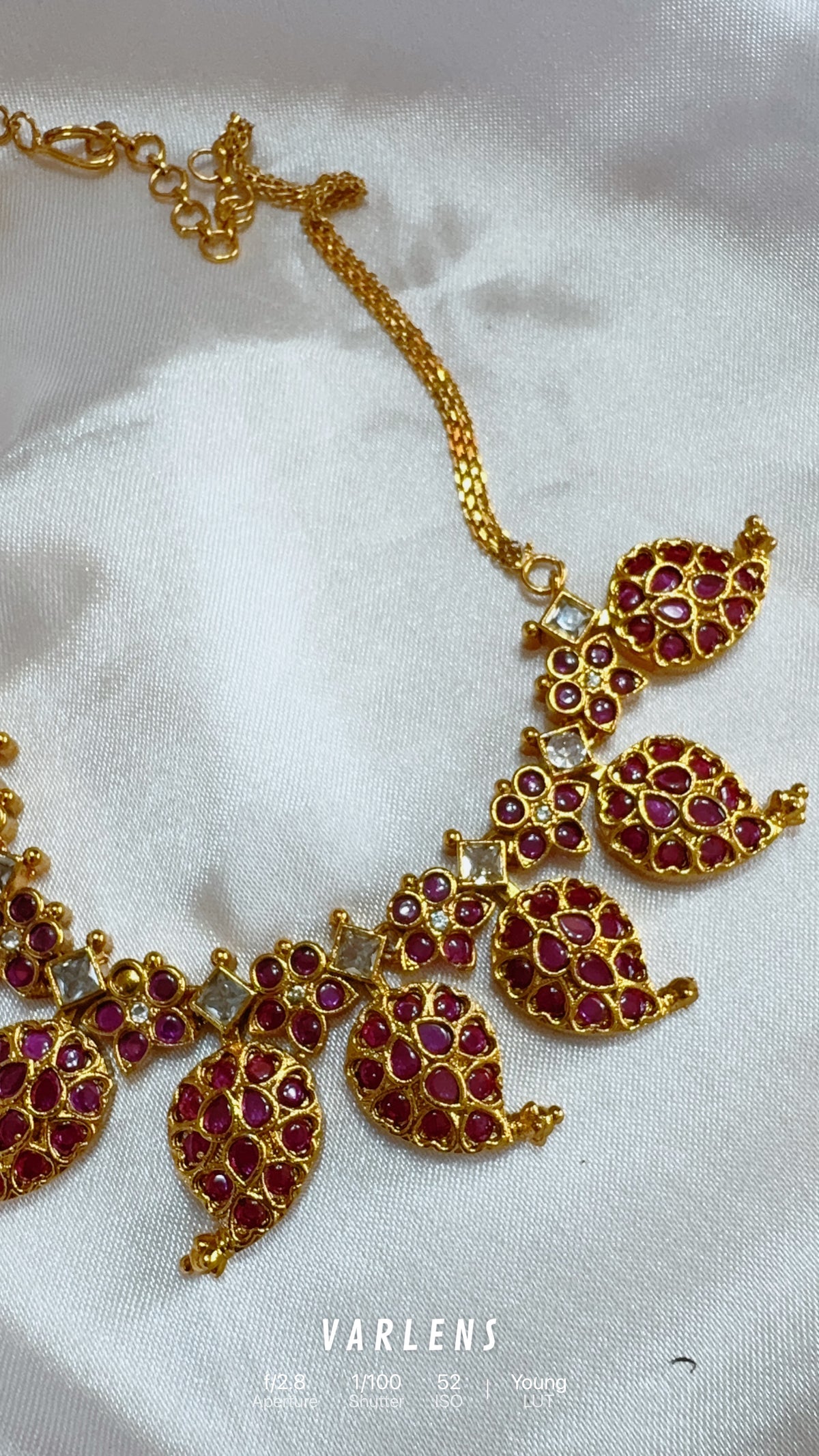 Traditional neckwear and earrings