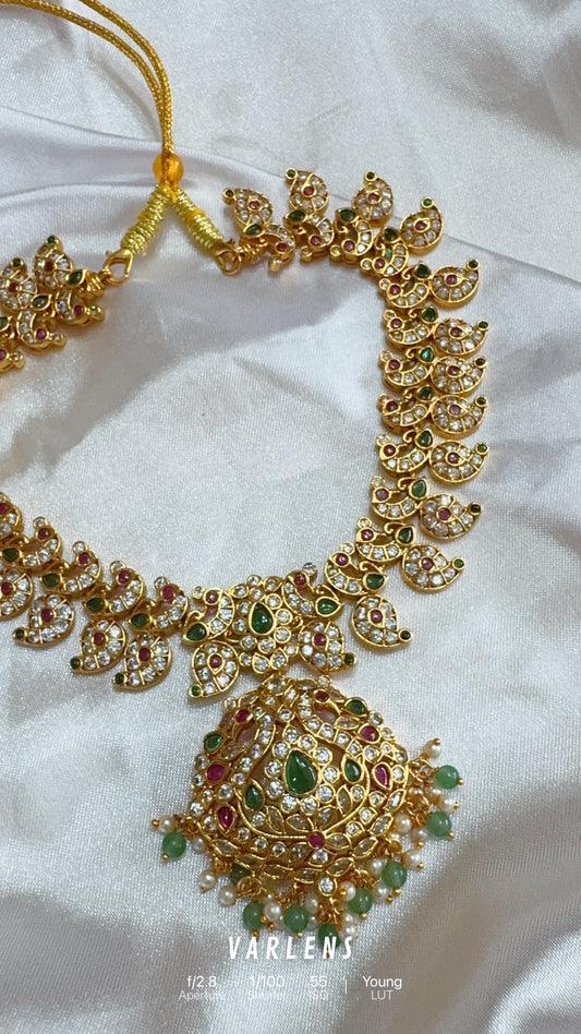 Traditional neckwear and earrings