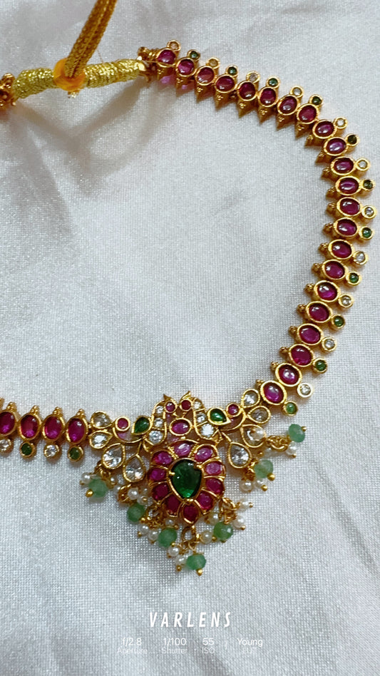 Traditional neckwear and earrings