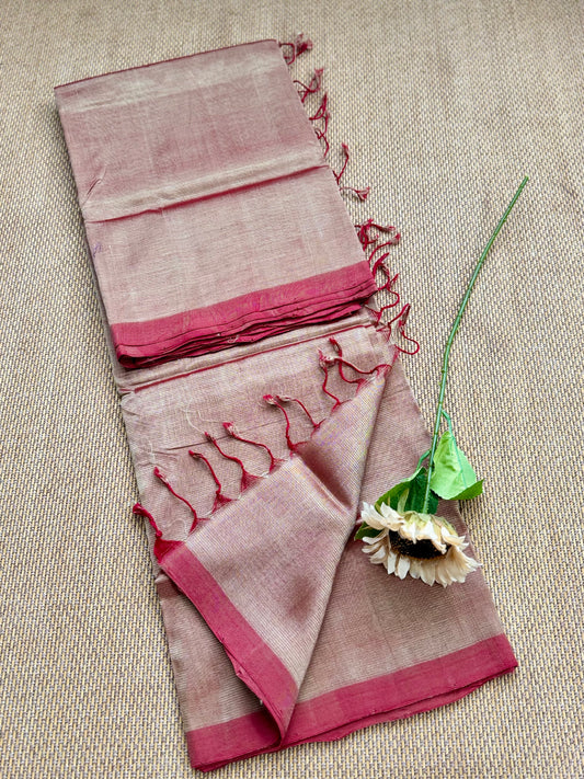 Handloom Mangalagiri  pattu by cotton