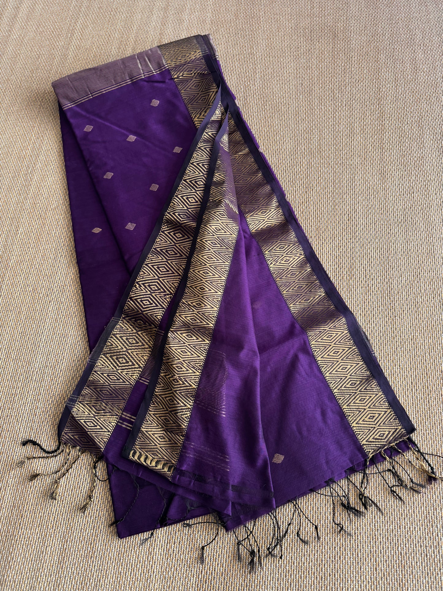 Pure Handloom Maheswar Silk Cotton Saree