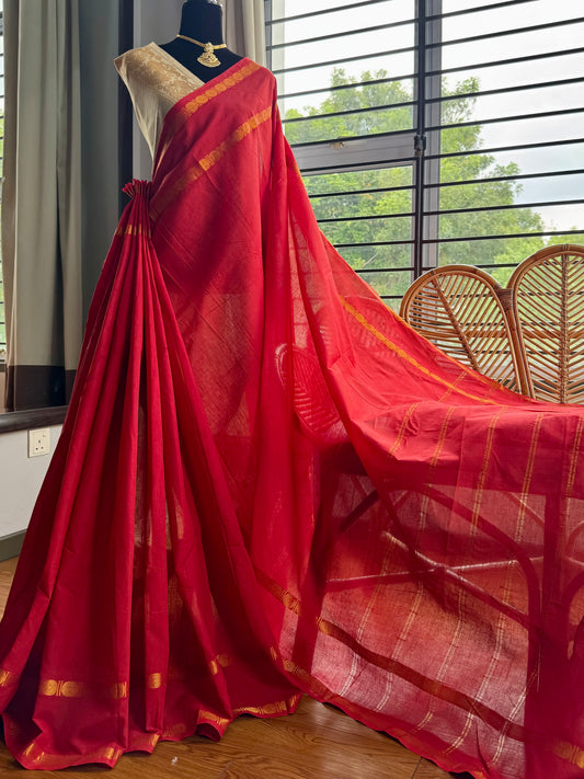 Sungudi cotton saree