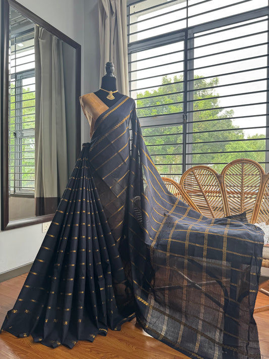 Sungudi cotton saree