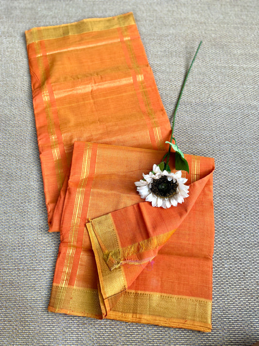 Handloom Mangalagiri  Cotton Saree