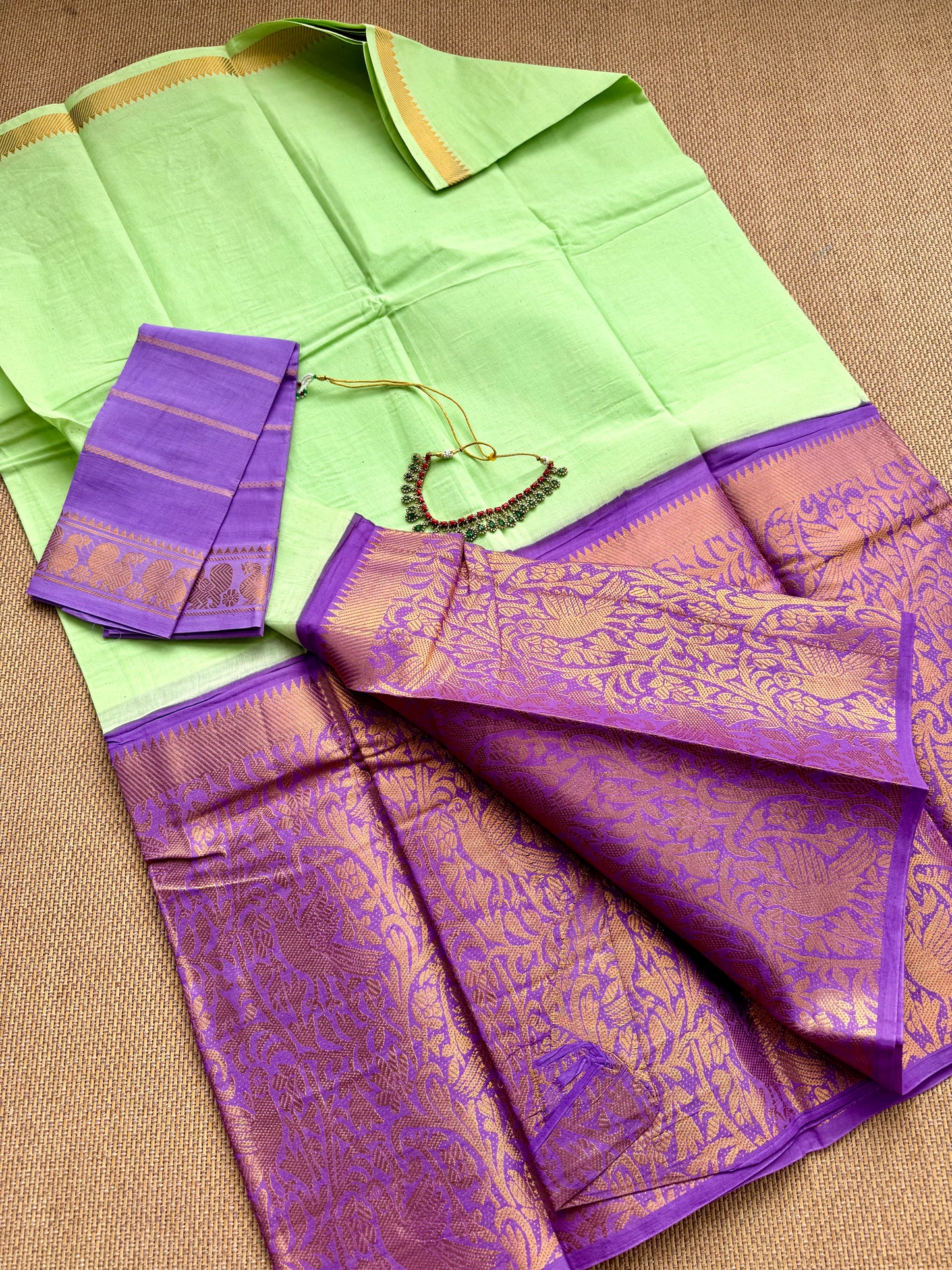 Madurai Vanasinggaram Cotton Saree