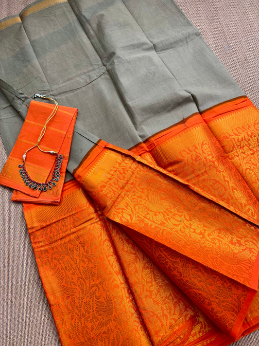 Madurai Vanasinggaram Cotton Saree