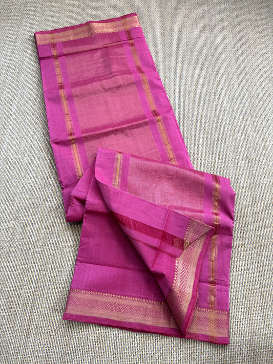 Handloom Mangalagiri  Cotton Saree