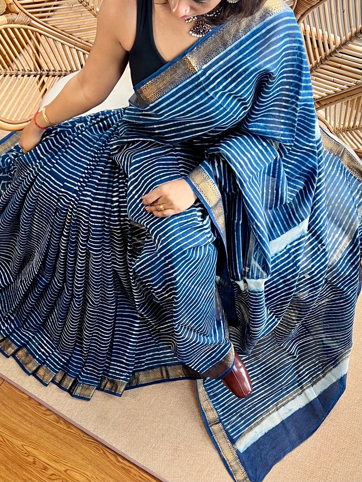 Maheswar artisan saree