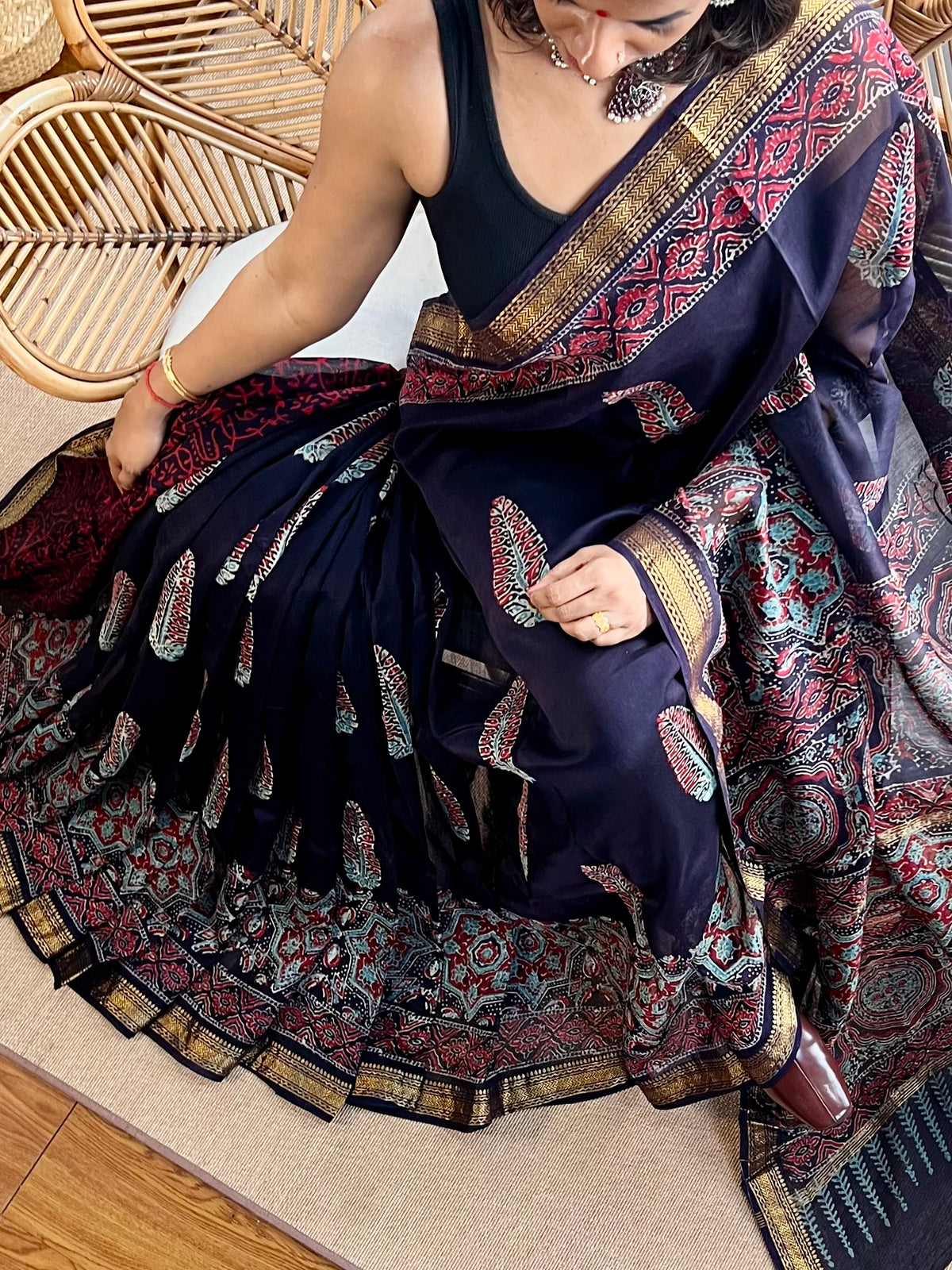 Maheswar artisan saree