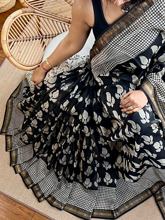 Maheswar artisan saree