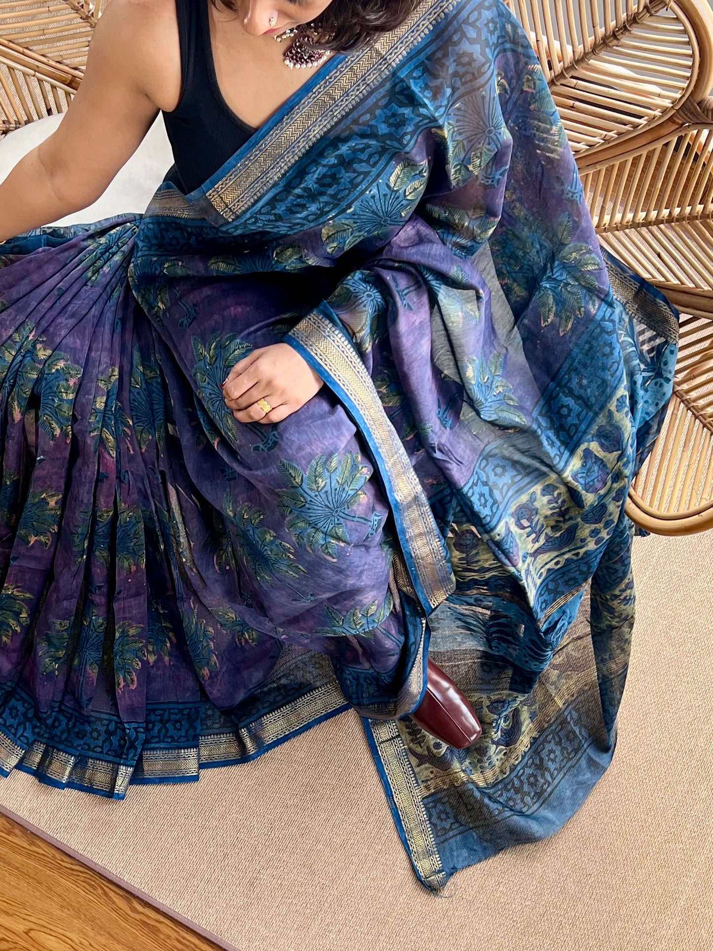Maheswar artisan saree