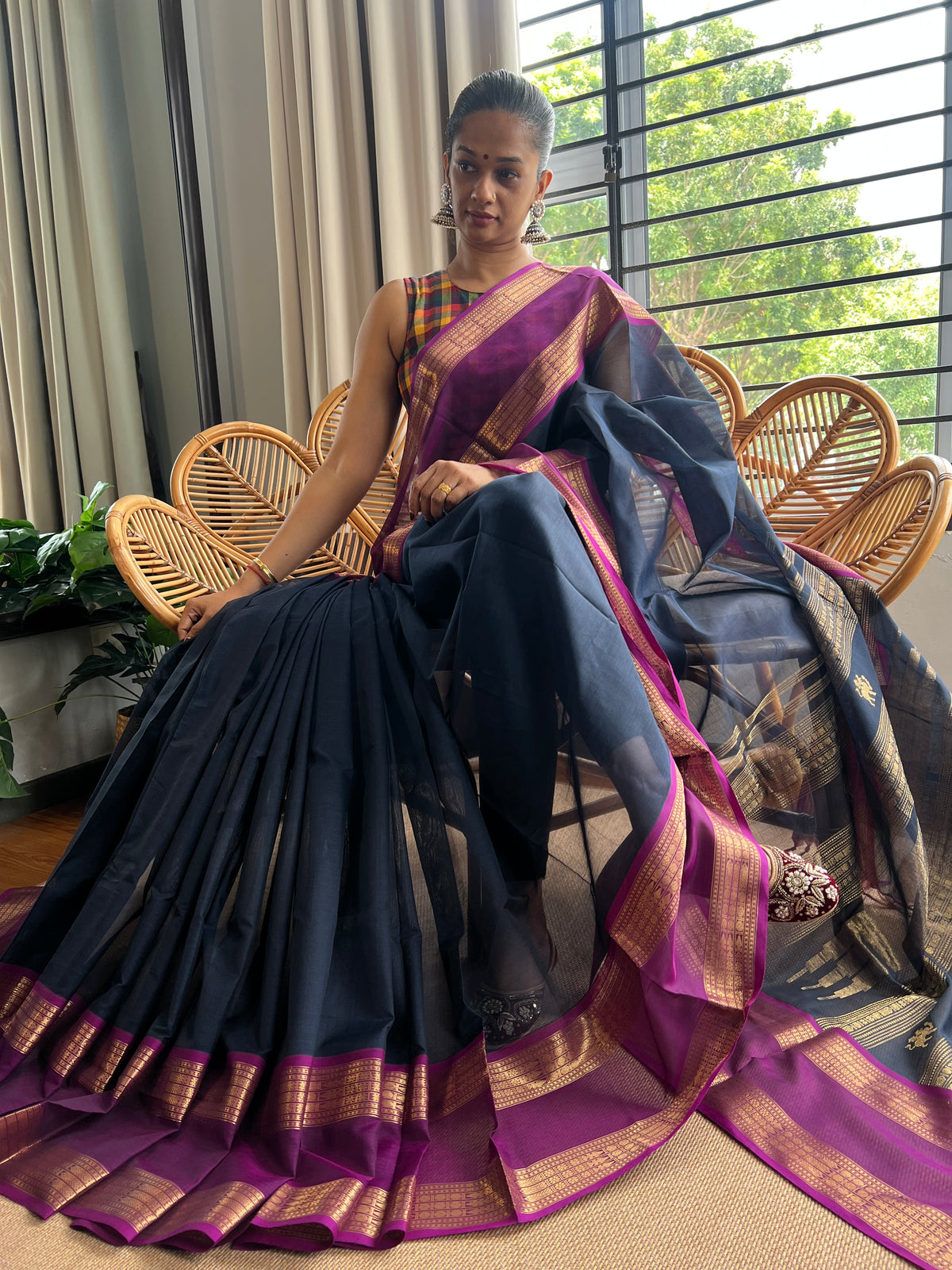 Luxury Silk Cotton saree