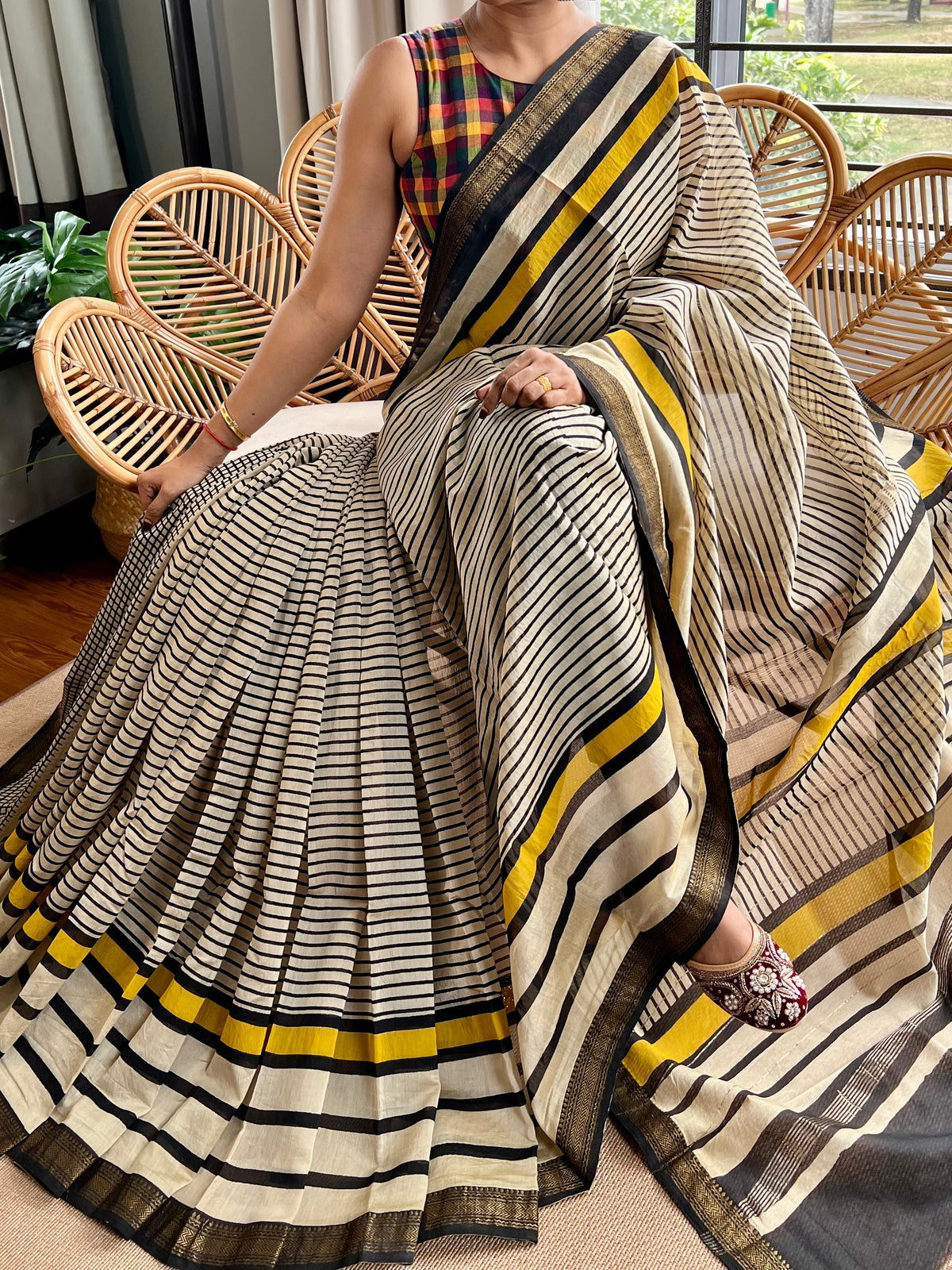Maheswar artisan saree