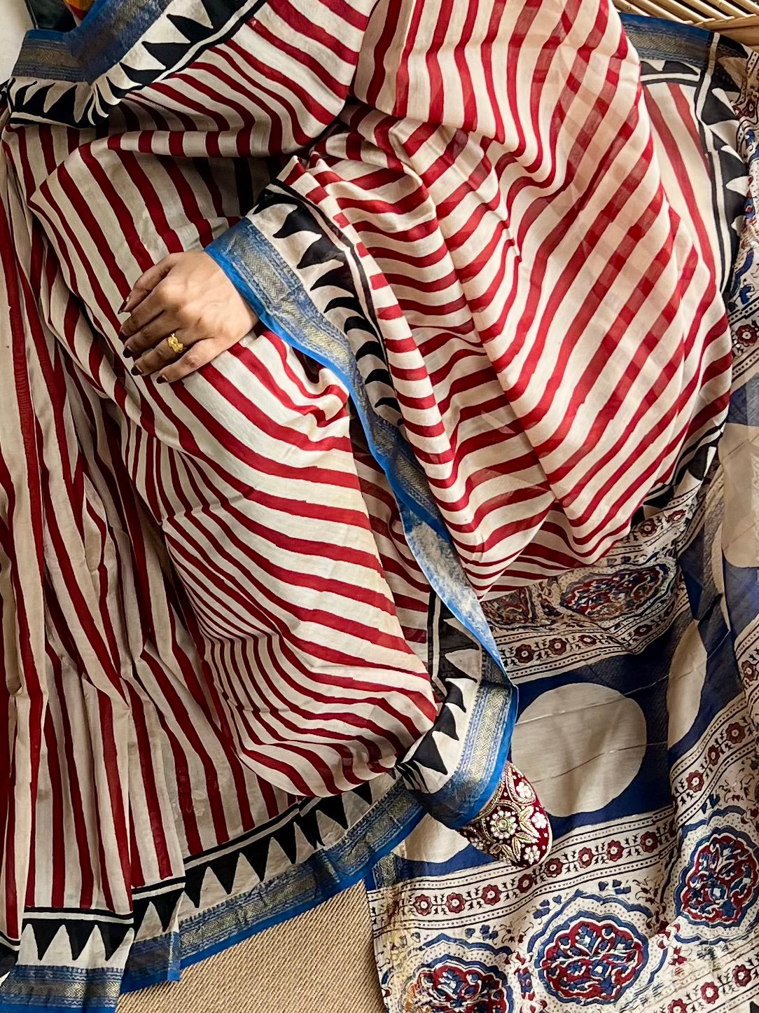 Maheswar artisan saree
