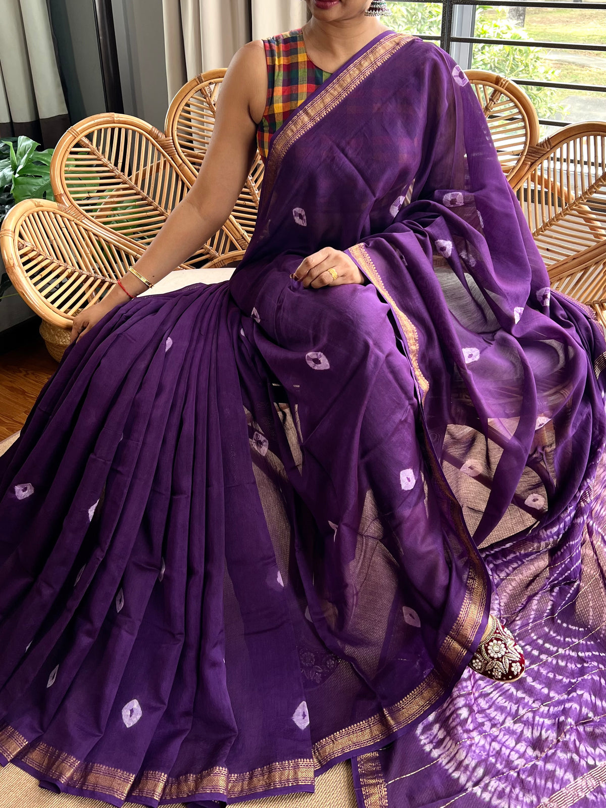 Maheswar artisan saree