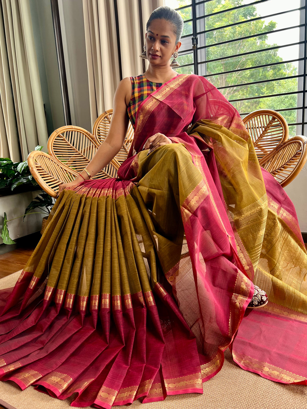 Luxury Silk Cotton saree