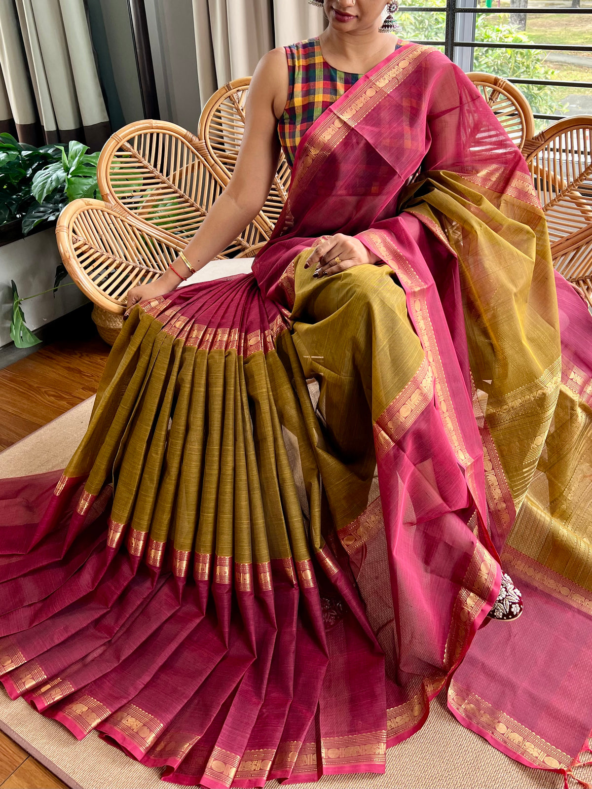 Luxury Silk Cotton saree
