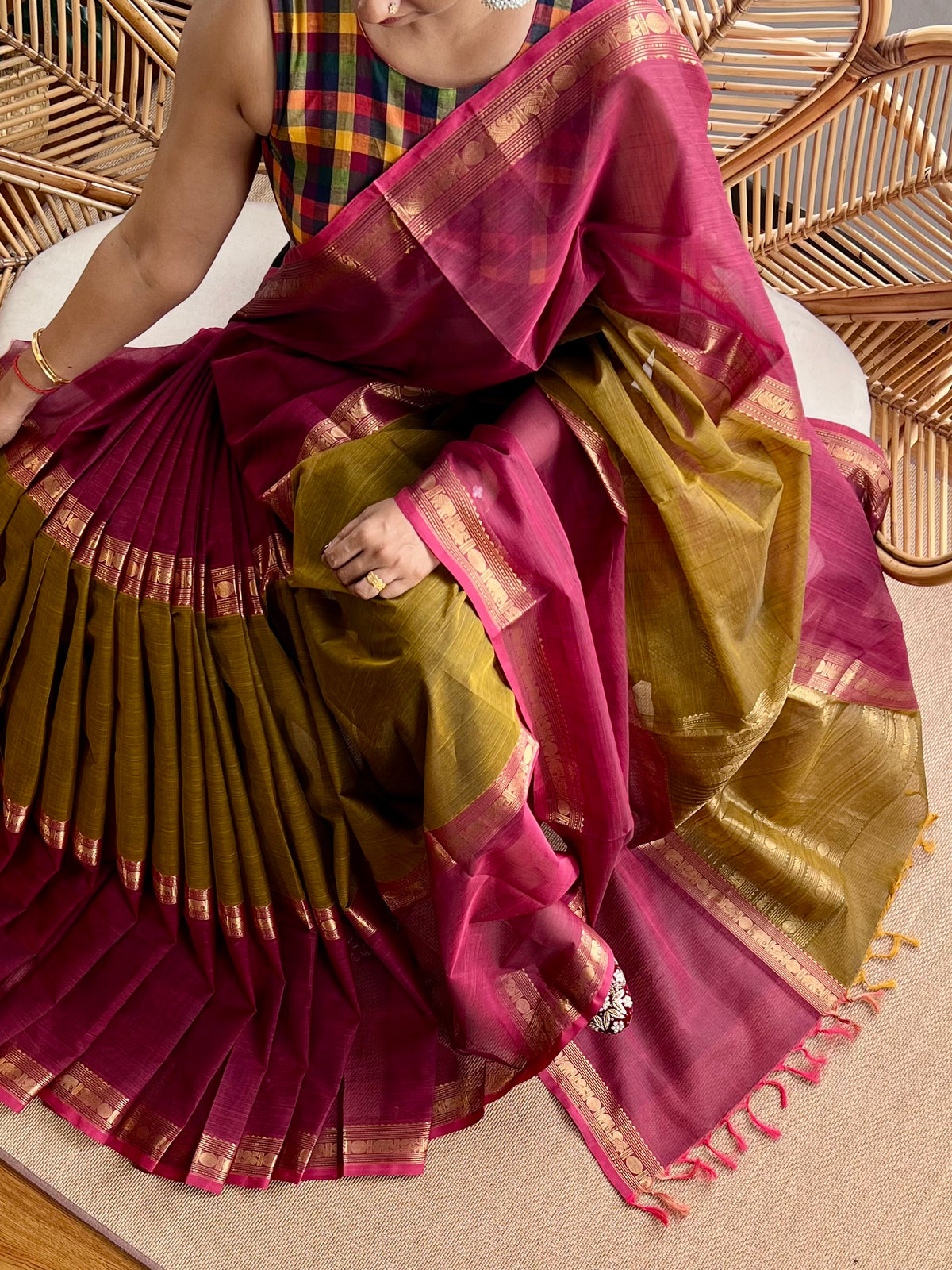 Luxury Silk Cotton saree