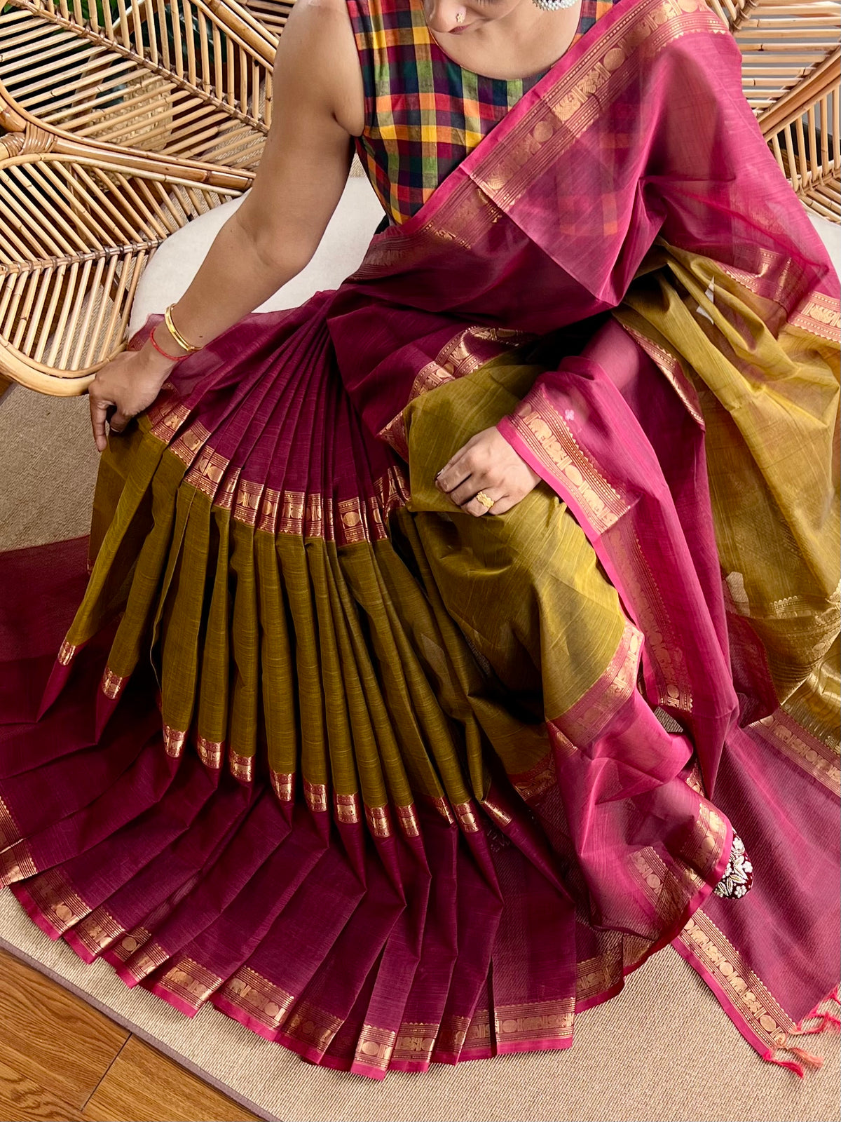 Luxury Silk Cotton saree