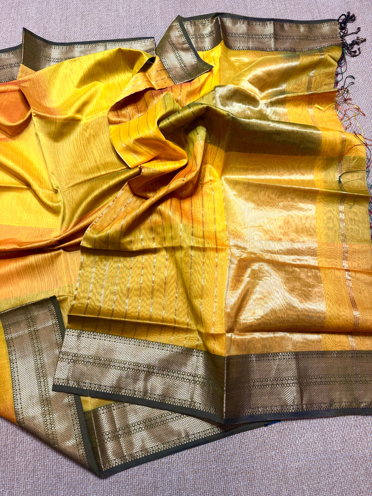 Pure Handloom Maheswari Silk Cotton Salwar Suit