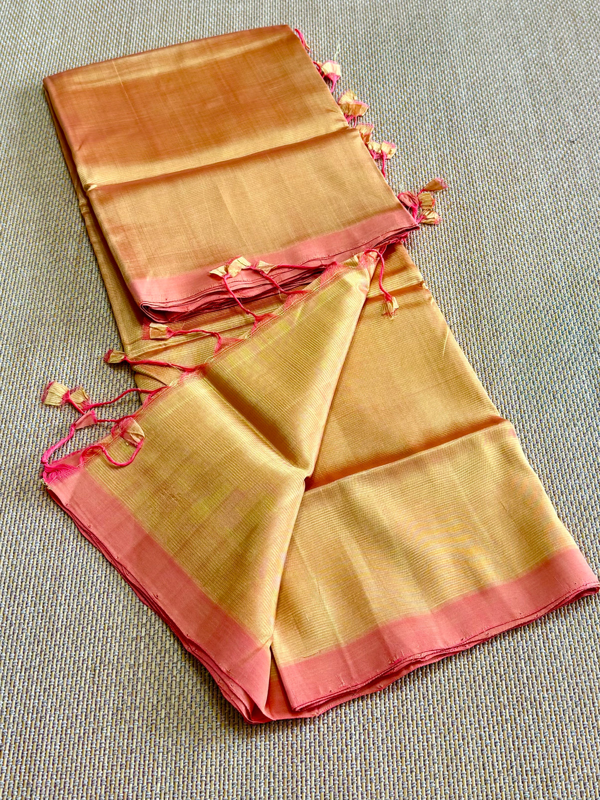 Pure Handloom Mangalagiri Pattu by cotton saree