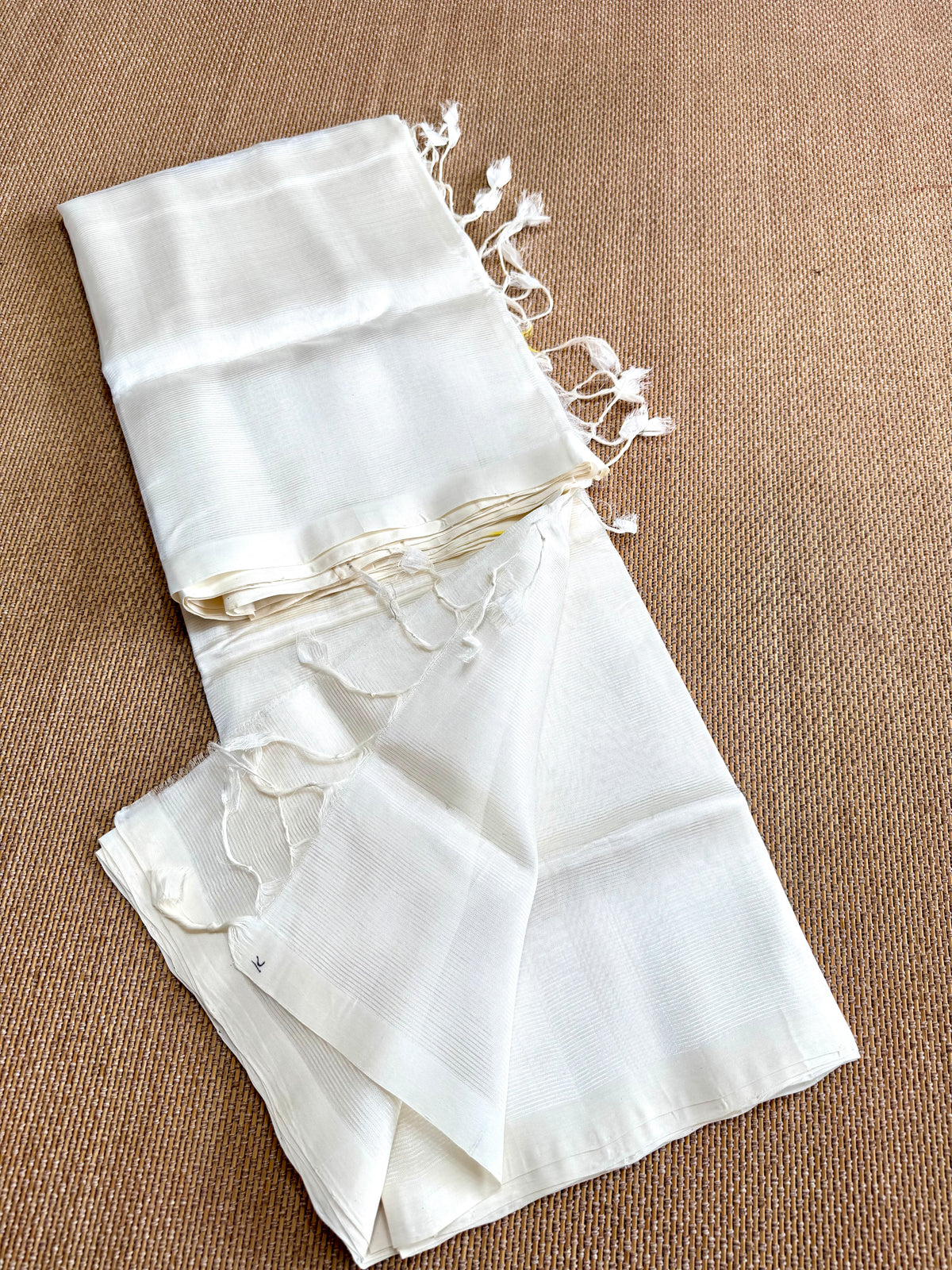Pure Handloom Mangalagiri Pattu by cotton saree