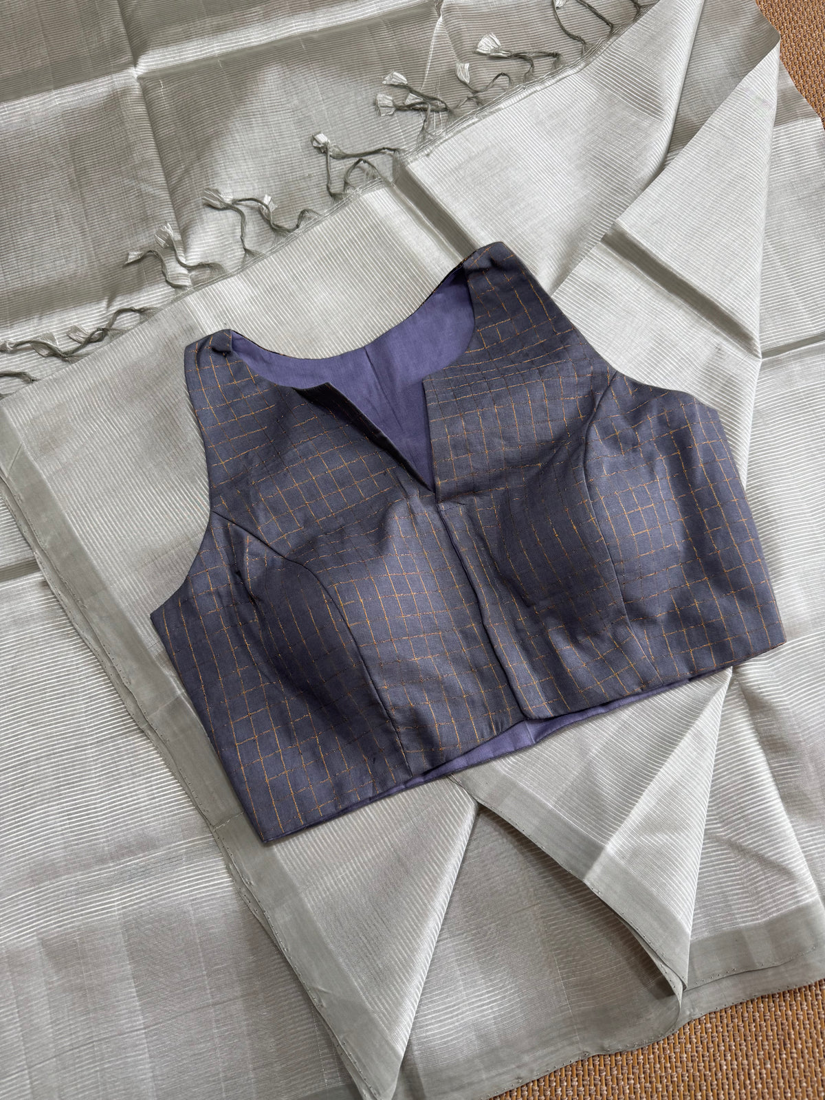 Thoorigai - sungudi saree blouse