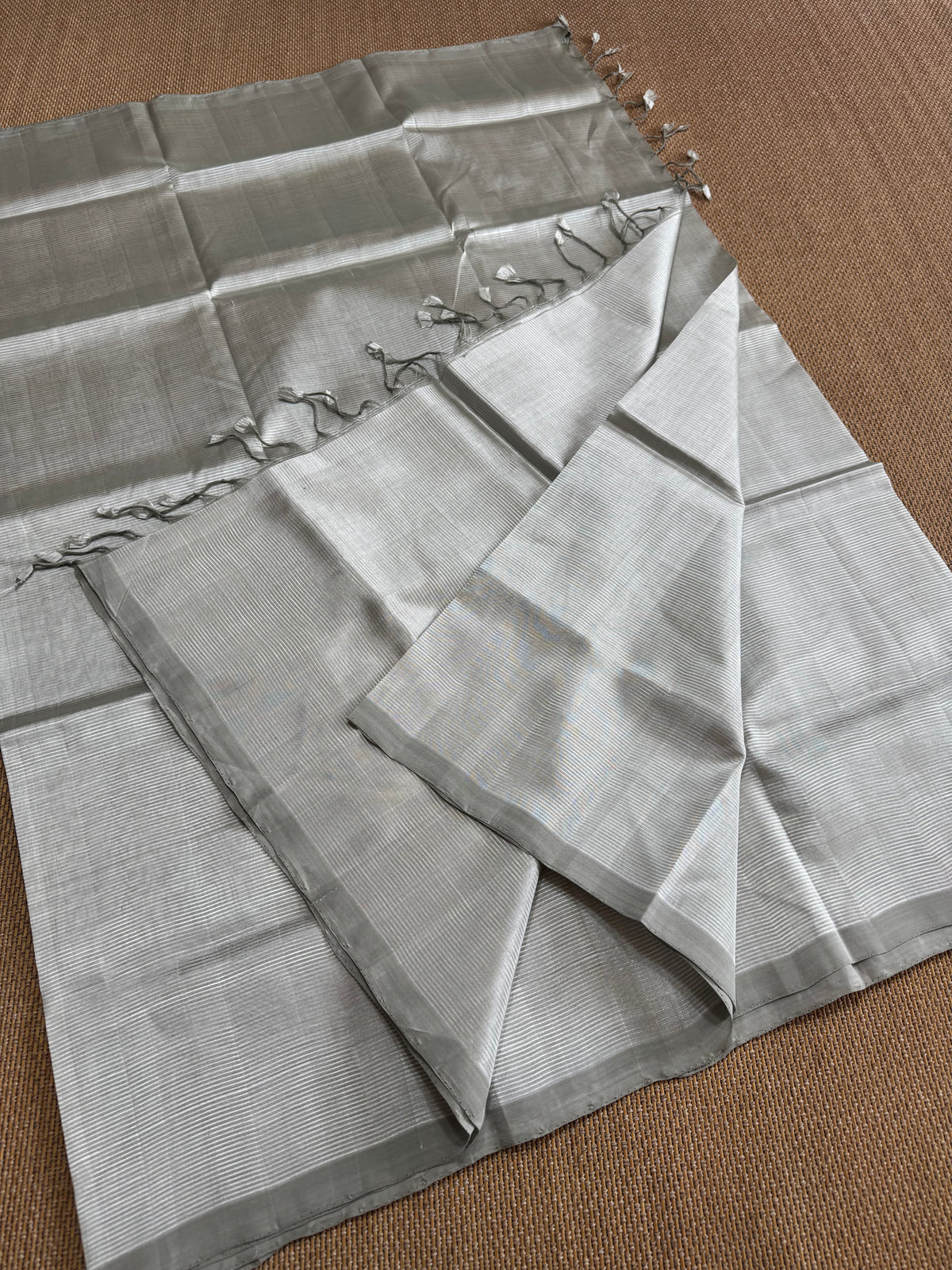Pure Handloom Mangalagiri Pattu by cotton saree
