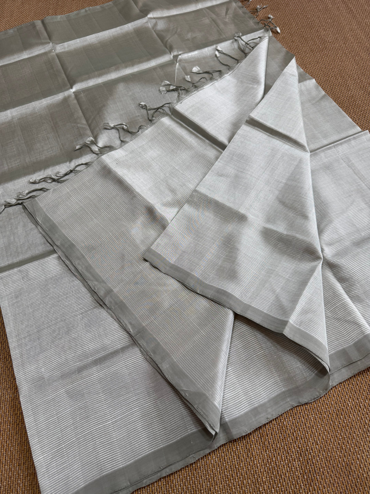 Pure Handloom Mangalagiri Pattu by cotton saree