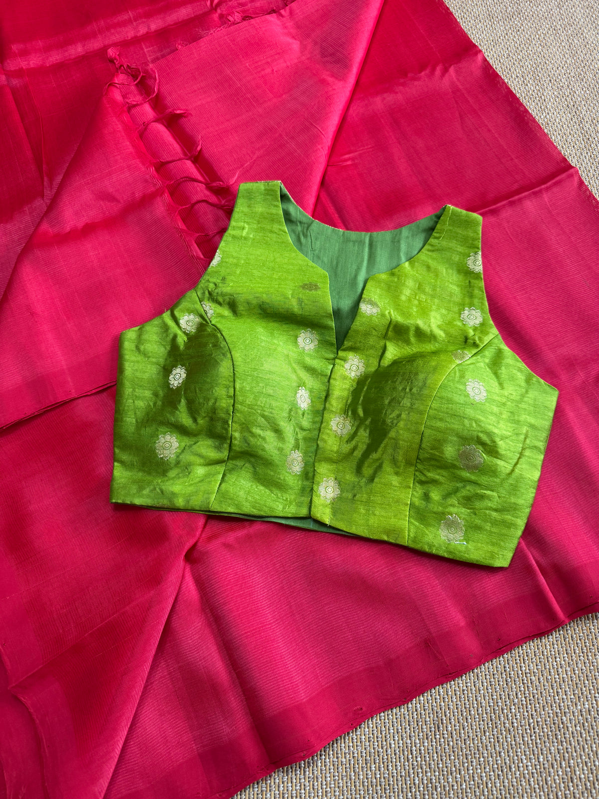 Thoorigai - silk saree blouse