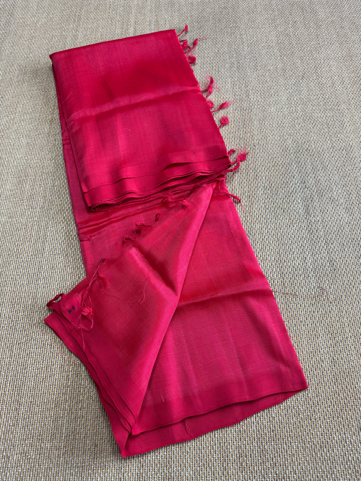 Pure Handloom Mangalagiri Pattu by cotton saree