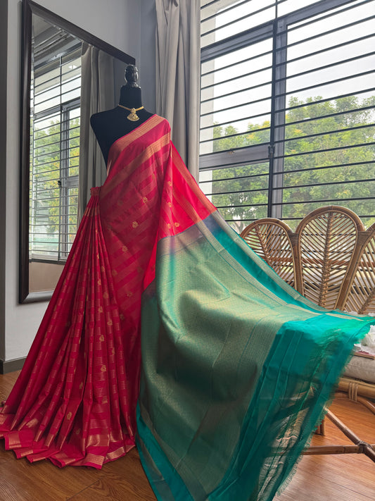 Soft semi silk saree
