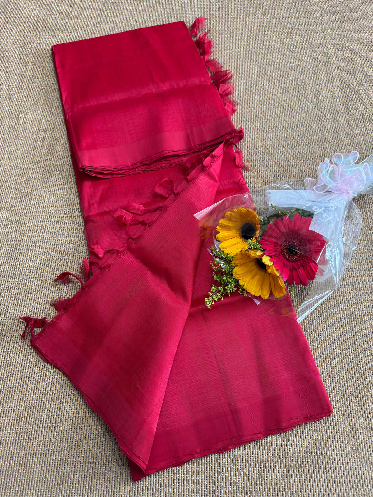 Pure Handloom Mangalagiri Pattu by cotton saree