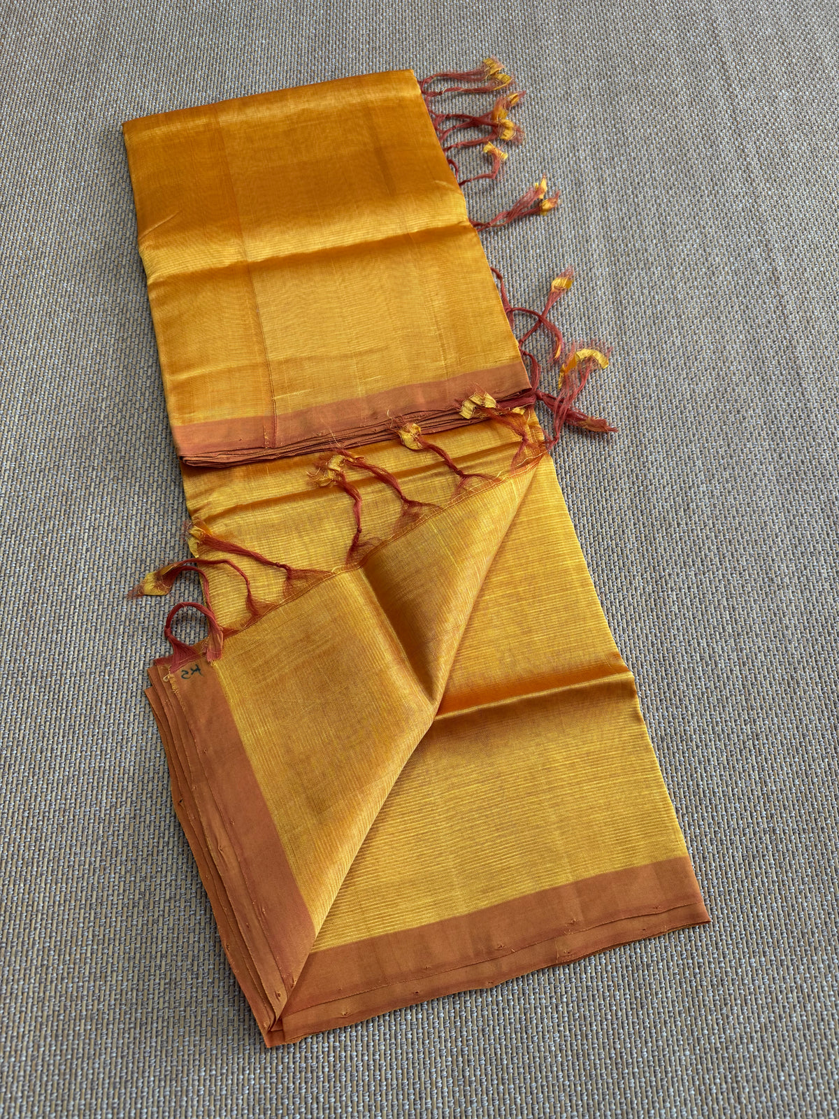 Pure Handloom Mangalagiri Pattu by cotton saree