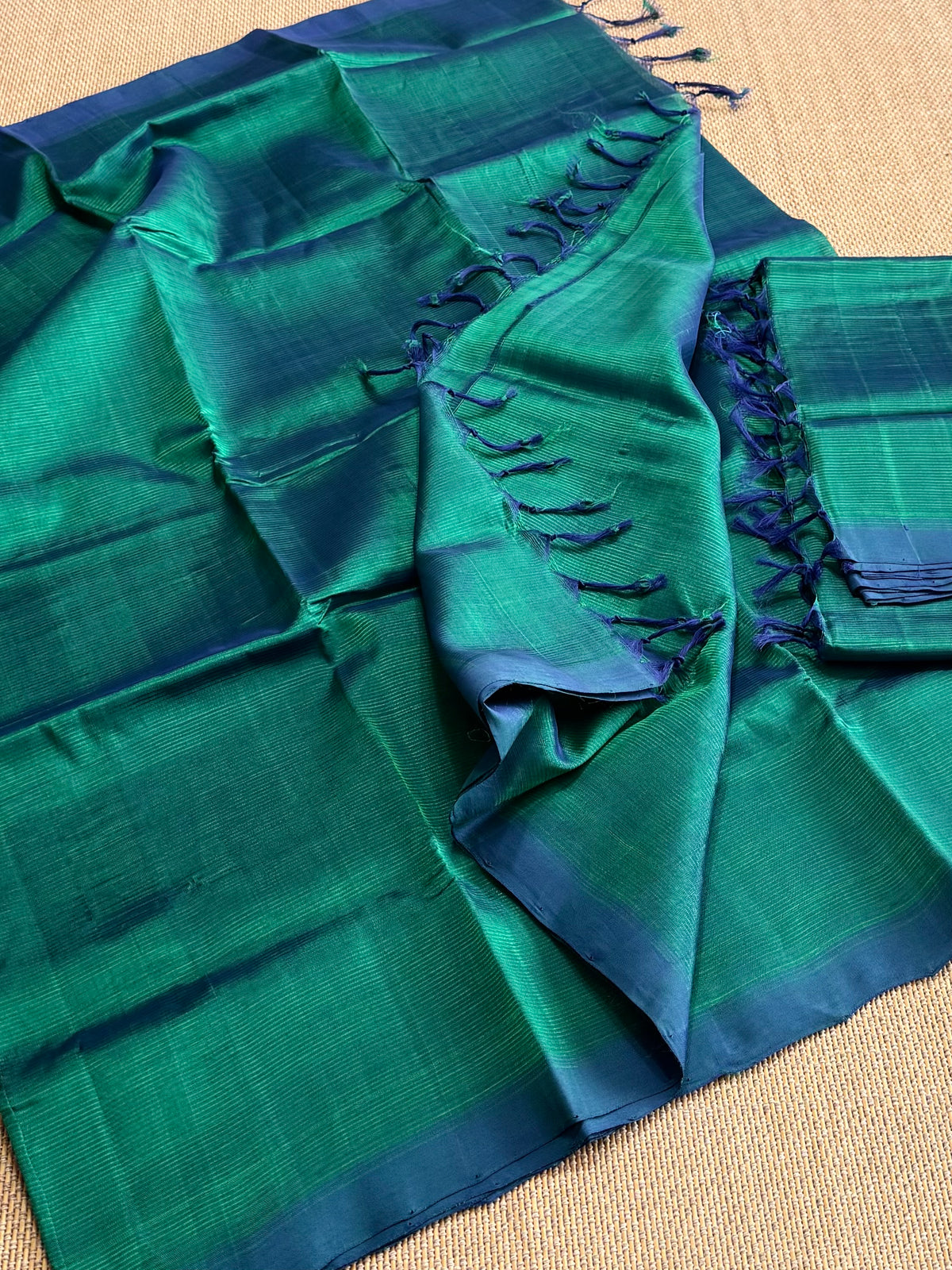 Pure Handloom Mangalagiri Pattu by cotton saree
