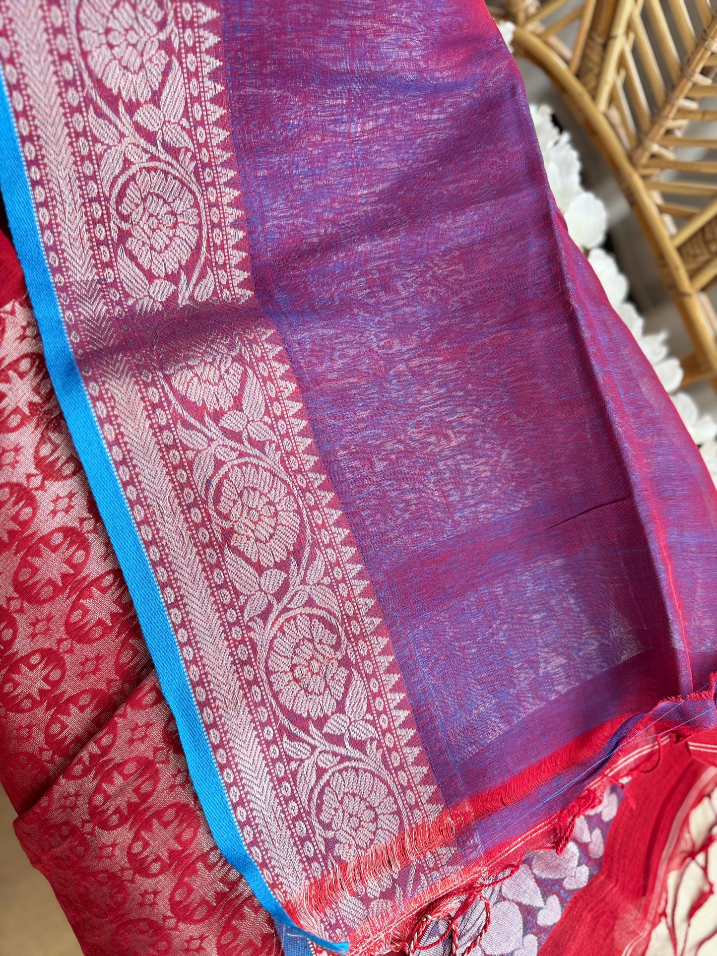 Bengal Loomz - Soft Khadi Cotton Saree