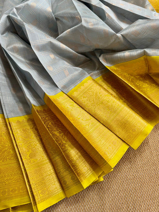 Kuppadam - Pure Handloom Mangalagiri Pattu by cotton saree