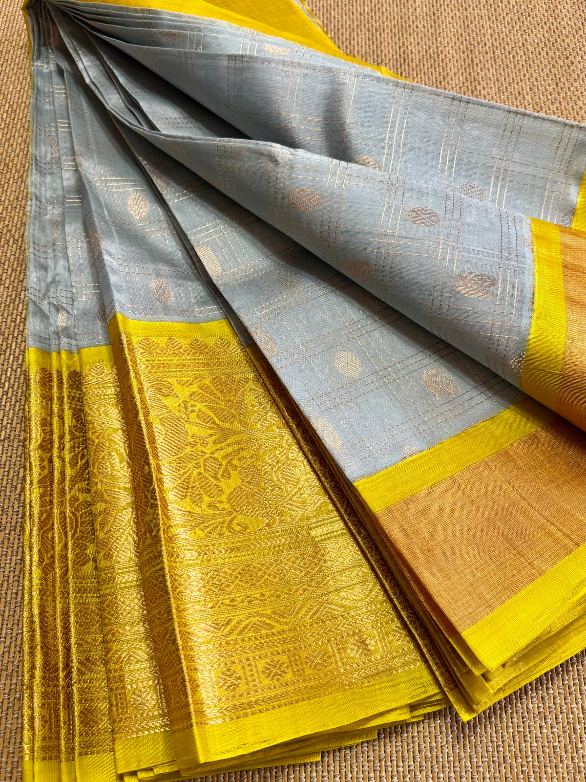 Kuppadam - Pure Handloom Mangalagiri Pattu by cotton saree