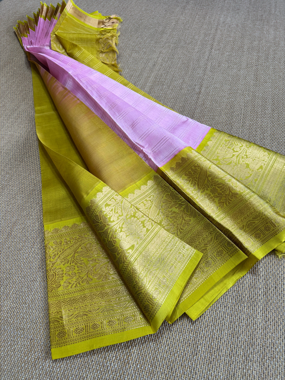 Kuppadam - Pure Handloom Mangalagiri Pattu by cotton saree