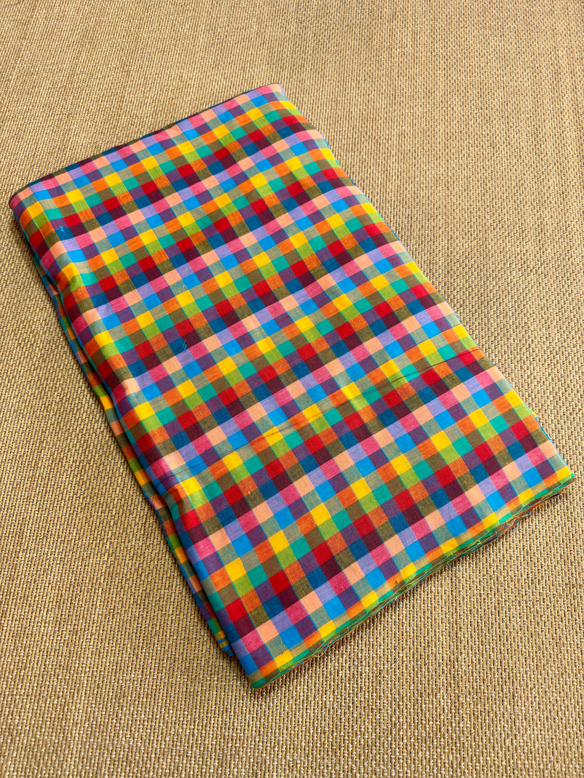 Madras Checks Pure Cotton fabrics